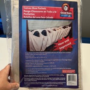 NIB Good Sam Canvas Shoe Pockets